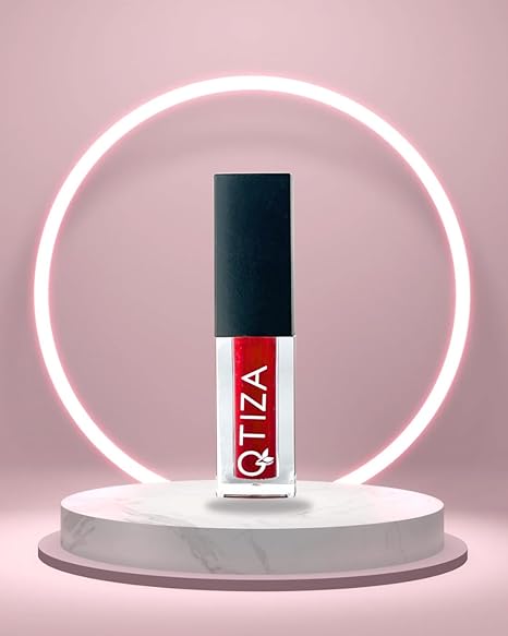 Qtiza Matte Liquid Lipstick - Rouge, Smudge-Proof & Transfer-Proof, Long-Lasting & Highly Blendable, Intense Pigmentation with Matte Finish, Cruelty-Free Makeup, 2ml 3
